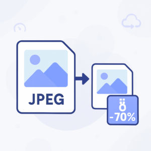 MIXPDF Image Compressor – preview of compressed JPEG file with optimized quality and reduced size.