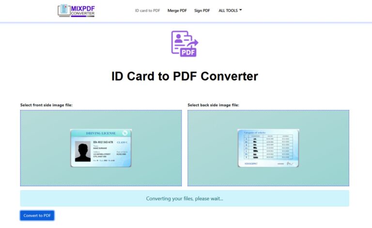 ID Card Converter