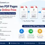 Merge Two PDF Pages into One Online