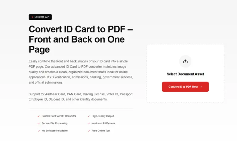 id to pdf